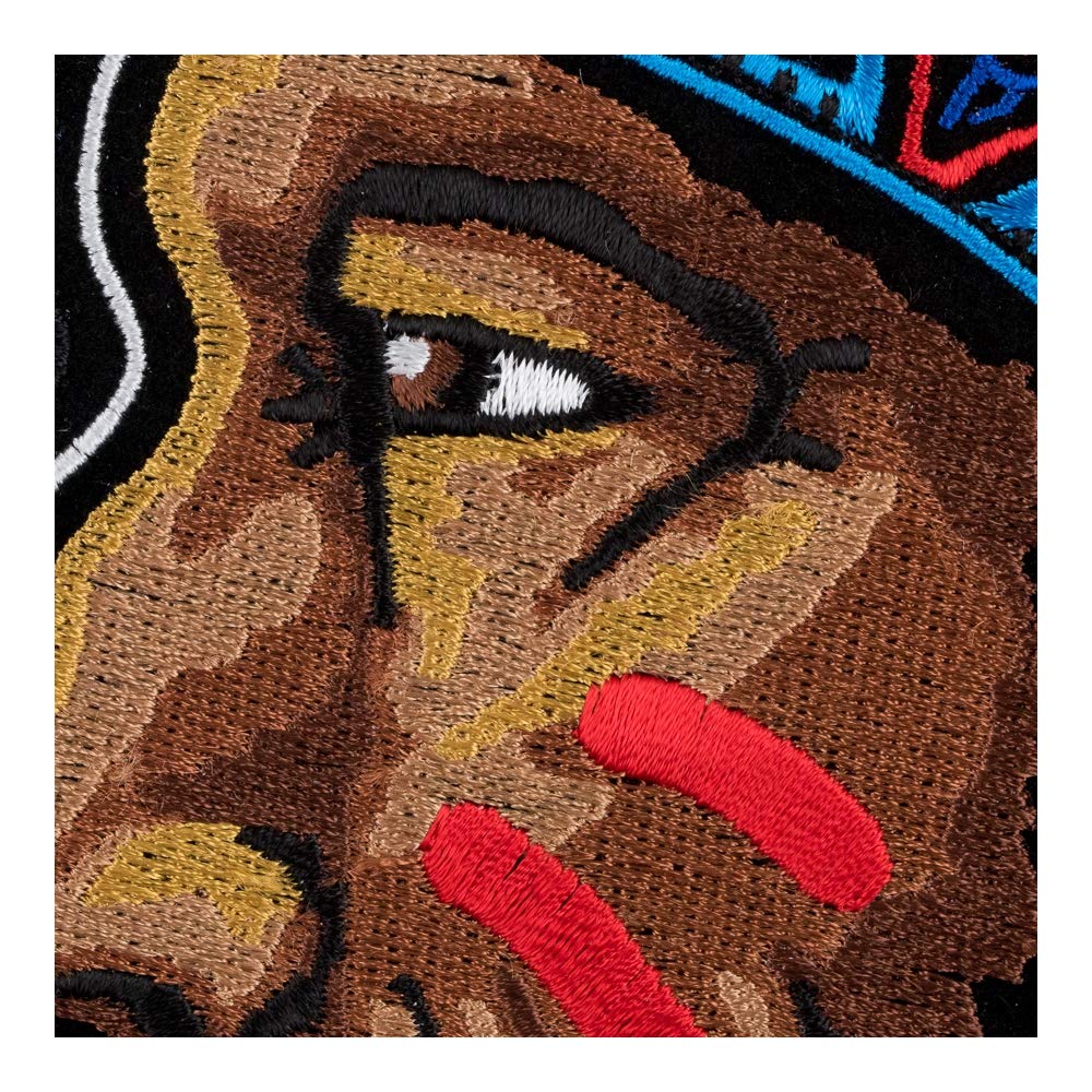 Indian Chief Patch Applique,delicate Embroidery Patch,indian Chief