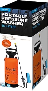 Simply PPS10 Portable 10L Pressure Washer wit...,