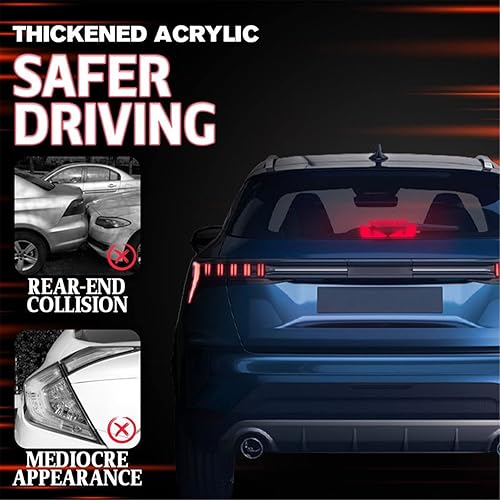 Miniatura 3 de 2 calcomanías de luz de freno alto, almohadilla de luz de freno de automóvil, calcomanía para tablero de proyección. Calcomanías y calcomanías para