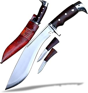 American Eagle Kukri -Handcrafted Collectible with Versatile Utility-Machete-Best for Hunting, Camping and Outdoor Adventure-Made in Nepal - THE NEPAL