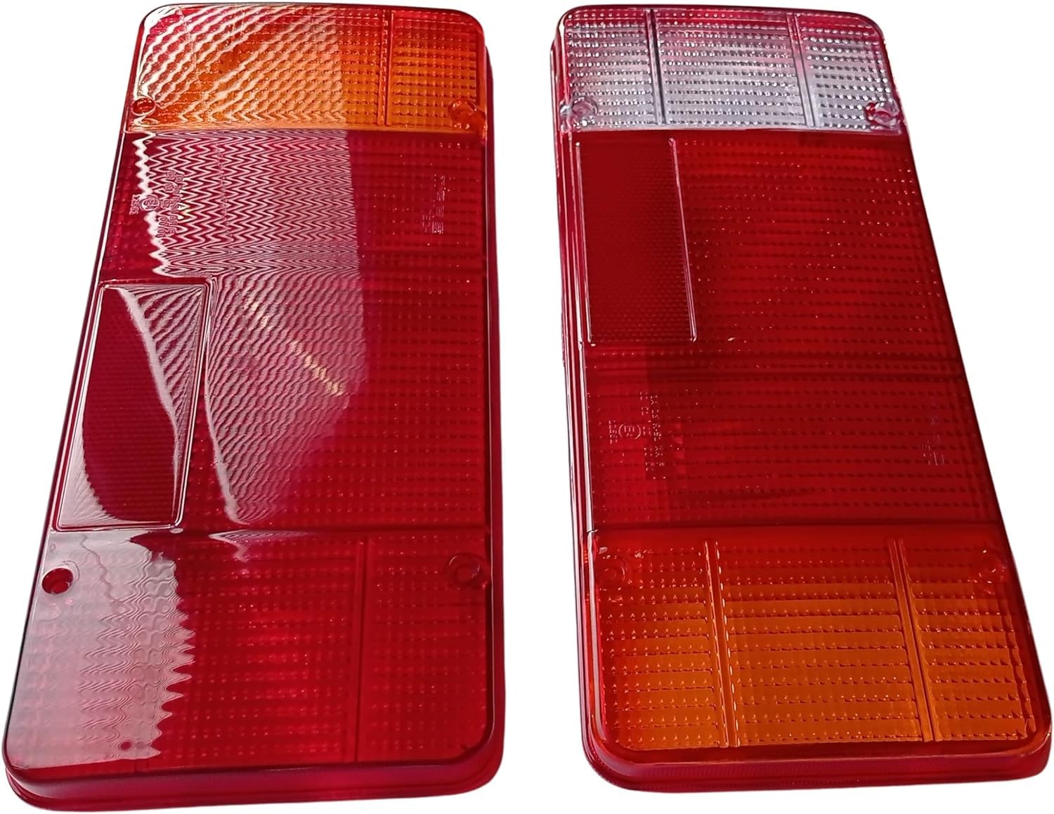 2 Lente di ricambio Luci Finale Posteriore per Renault Master,VW T-5,Iveco Daily Eurocargo I,II,III,Citroen C25 Jumper Jumpy,Fiat Ducato,Peugeot Boxer Pritsche LKW Anhänger E-MARK