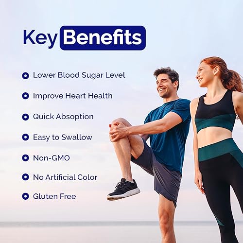 Miniatura 8 de Dr.WellMe Nutrition Suplemento de sulfato de vanadilo de 10 mg, mantiene un nivel saludable de azúcar en la sangre, 100 tabletas