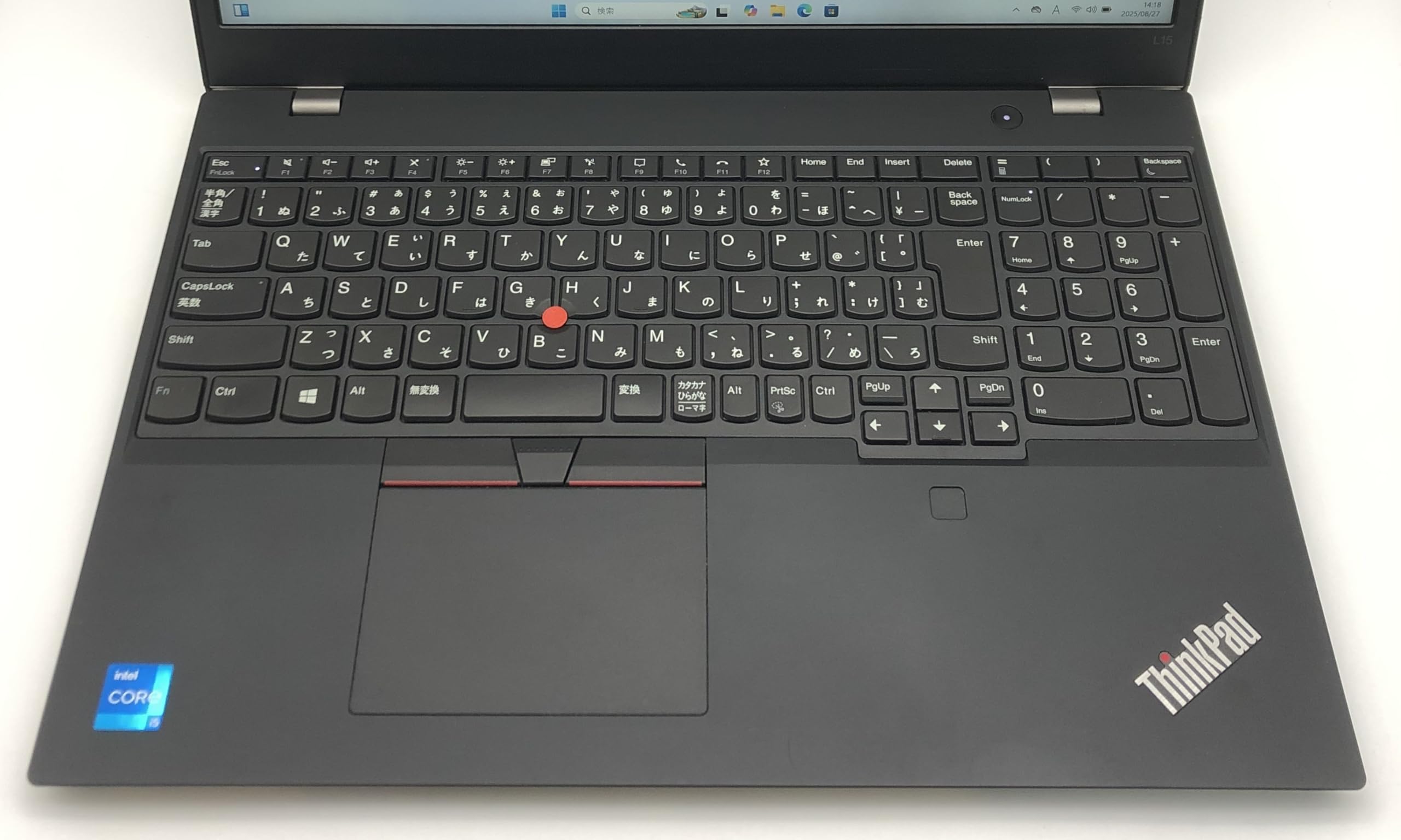 ThinkPad L15 i5 11世代 メモリ 8GB SSD 256GB 中古 Bランク ThinkPad Lenovo L15 GEN2 第11世代 i5 1135G7 NVMe256GB