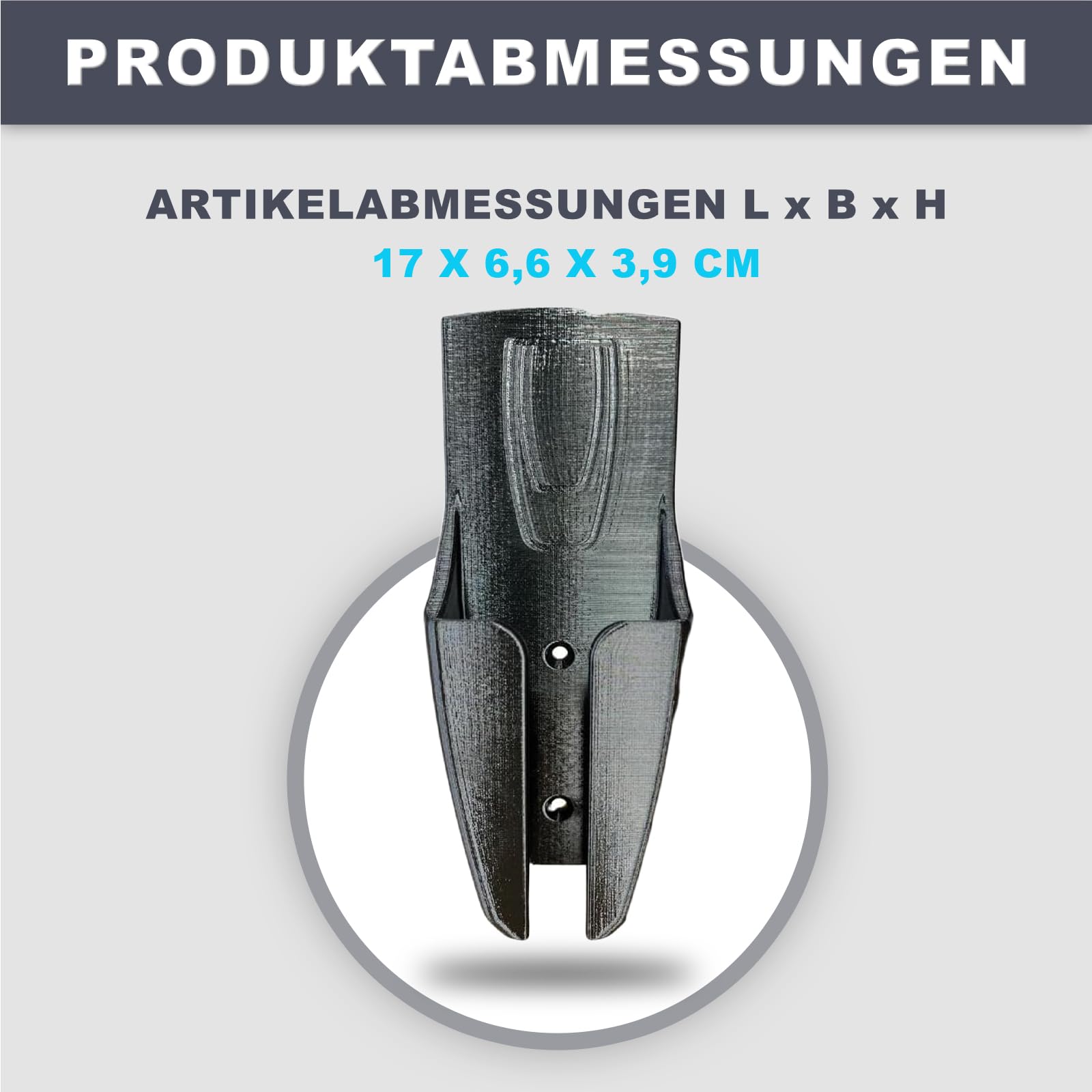 Halterung für Fernbedienung von Reich, Mover Fernbedienung Halterung (Reich-Easydrive), auch geeignet für Knott ETS Plus System, Fernbediungshalterung