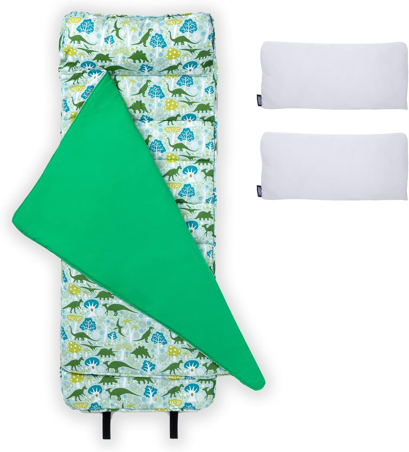 Wildkin Original Nap Mat Comes with Back-up Removable Pillow (Dinomite Dinosaurs)