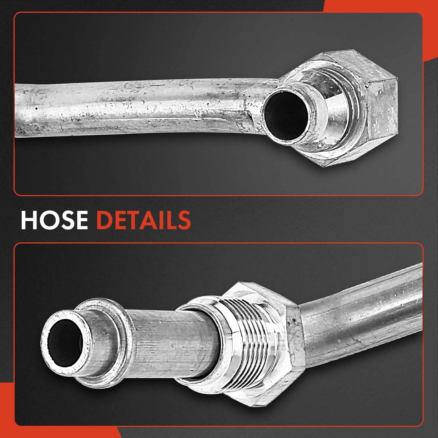 A-Premium Outlet Passenger Engine Oil Cooler Line Hose Assembly Compatible with Chevrolet Tahoe GMC Yukon C1500 C2500 K1500 K2500 Suburban 1500 V8 5.7L
