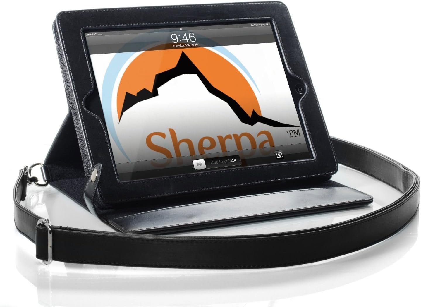 Shoulder Strap Carrying Case for iPad by Sherpa Carry