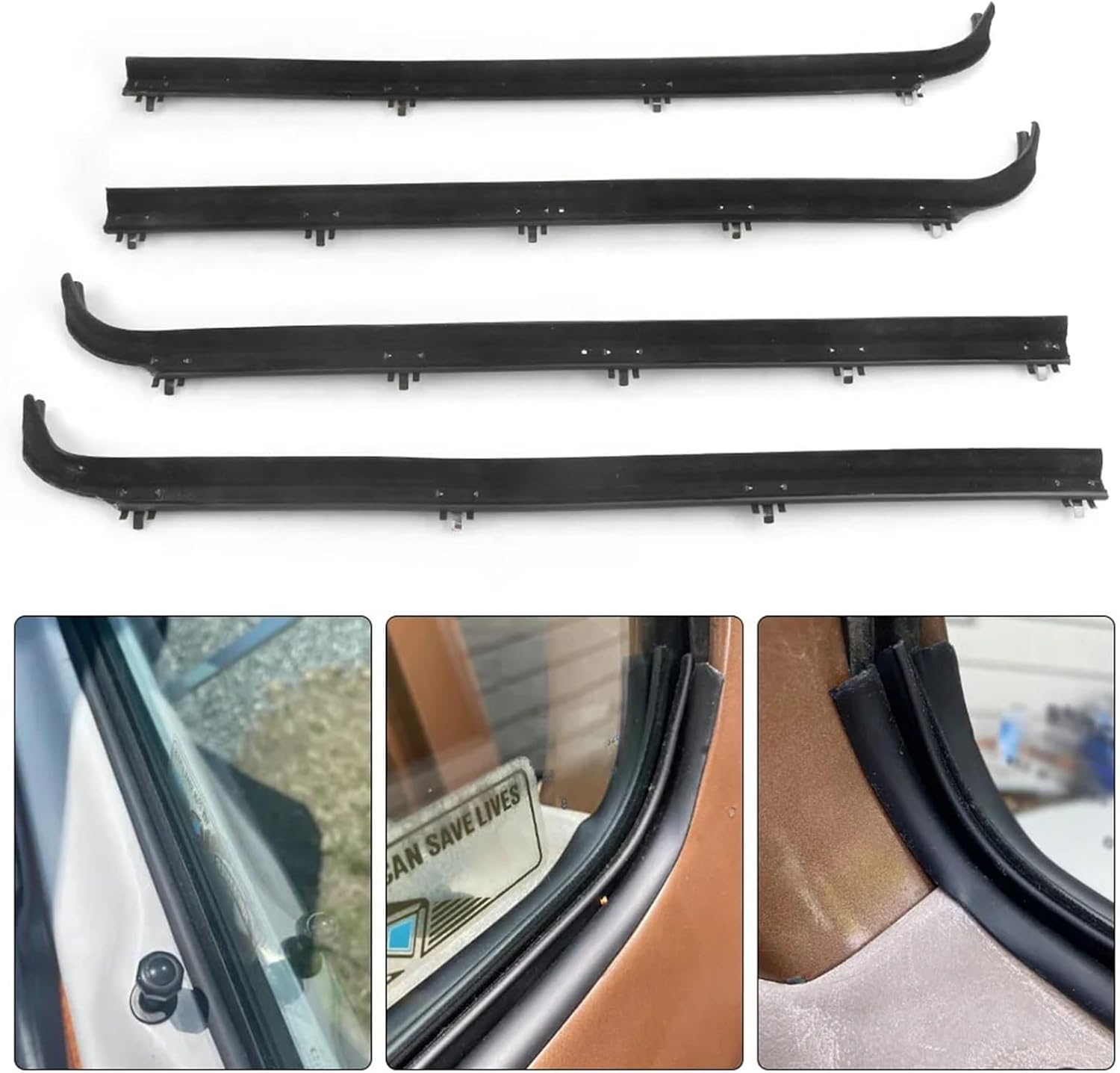 車用ドドアエッジプロテクター フォード F150 F250 F350 F2TZ1521457A 1987-1997 インナー&amp