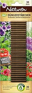 Substral Naturen Bio Düngerstäbchen, 30 St organischer Dünger für Blumen, Gemüse, Kräuter und Obstpflanzen, düngt 3 Monate