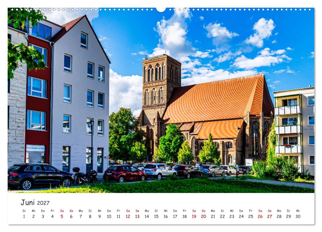 CALVENDO · Anklam und Umgebung (Kalender 2027) | DIN A2 Querformat · Wandkalender · Hansestadt Anklam wird auch als Tor zur Insel Usedom bezeichnet