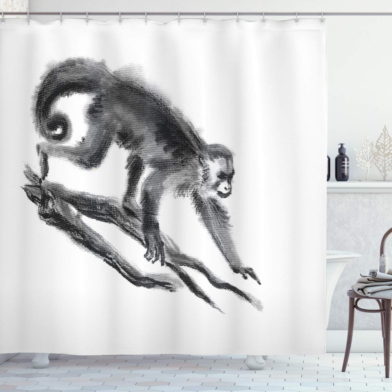 Monkey Shower Curtains Curtains & Drapes