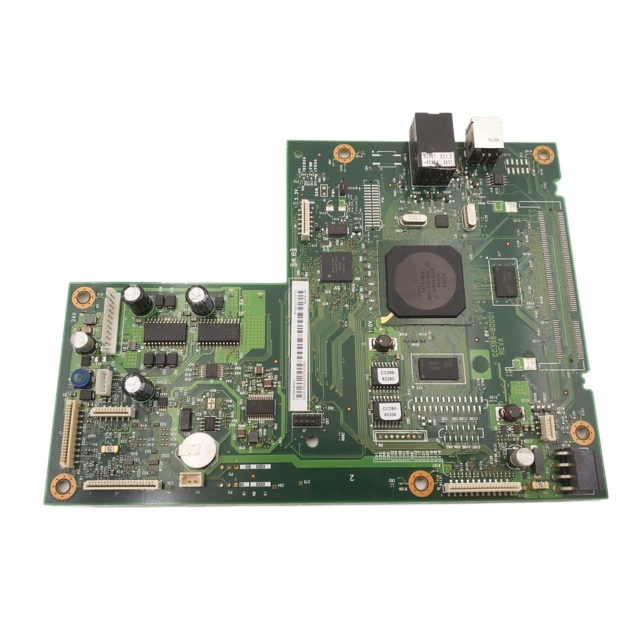 CC398-60001 Placa Principal lógica Compatible con HP CM1312nfi CM 1312nfi 1312 Placa Base de formateador