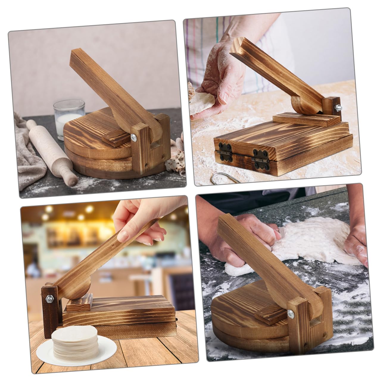 2pezzi Stampo Per Gnocchi in Legno Pressa Per Pasta Sfoglia Utensile Da Cucina Accessori Per Cucina Strumento Per Gnocchi Stampo Per La Pasta