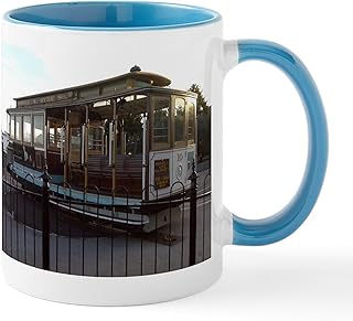CafePress San Francisco Trolley Mugs 11 oz (325 ml) Ceramic Coffee Mug