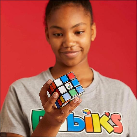 IDEAL | Rubik's Cube: The Original 3x3 Colour-Matching Puzzle - Twist, Turn, Learn | Brainteaser Puzzles | Ages 8+