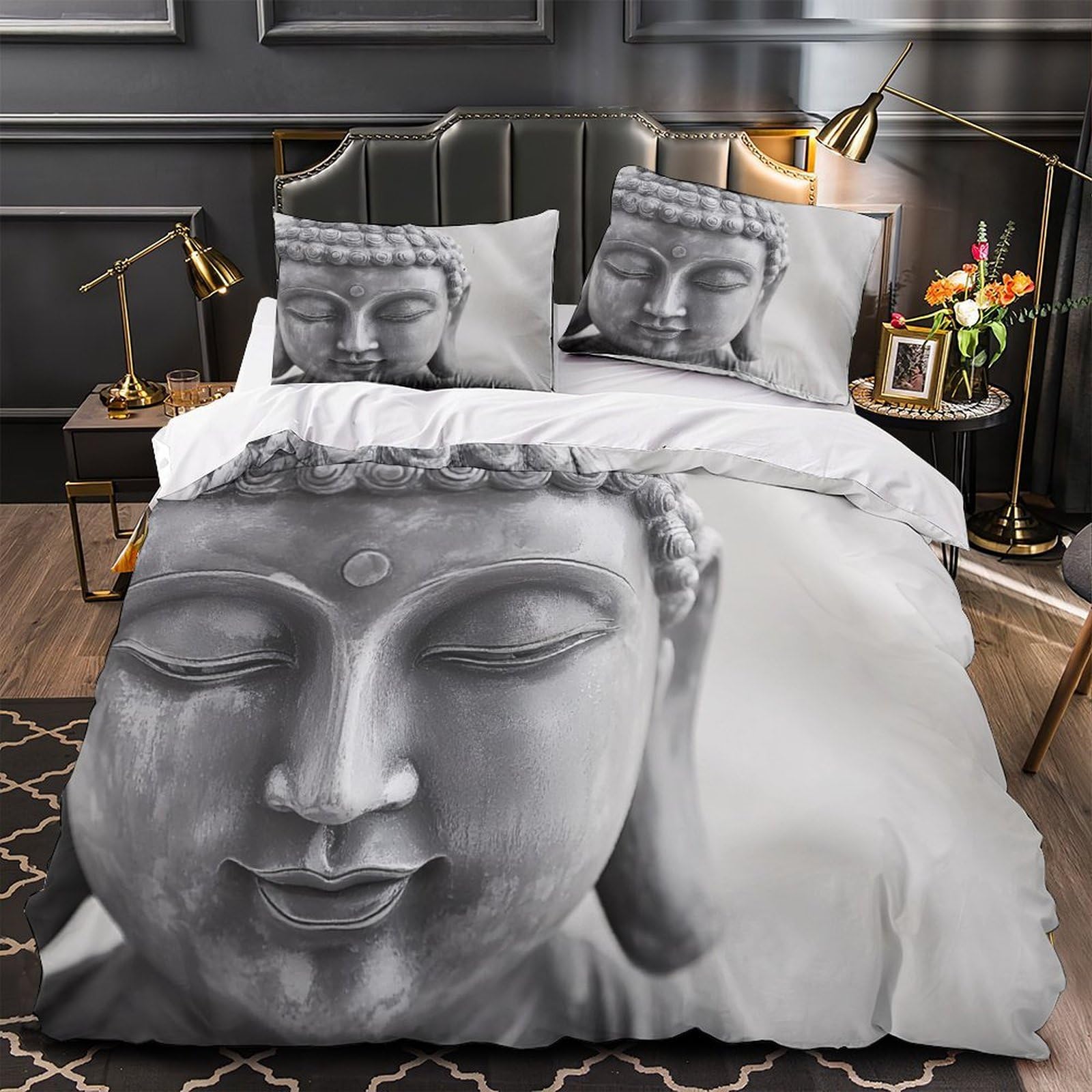 Parure de lit Bouddha pour créer une chambre zen et relaxante