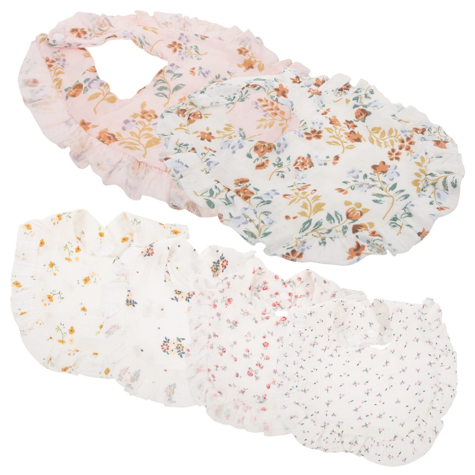 Abaodam 18 Piezas Bolsa De Saliva De Bebé Pañuelo Infantil De Algodón Toallas De Baba Infantil Baberos Para La Dentición Pañuelo De Bebé Baberos De Bebe De Algodón Para