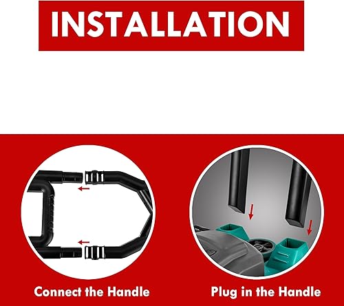 Miniatura 6 de Toy Choi's - Cortacésped de juguete para niños  Toy Choi's Pretend Play Series Kids Outdoor Green Push Lawn Toy Toy para niños de 4 a 7 años, juego