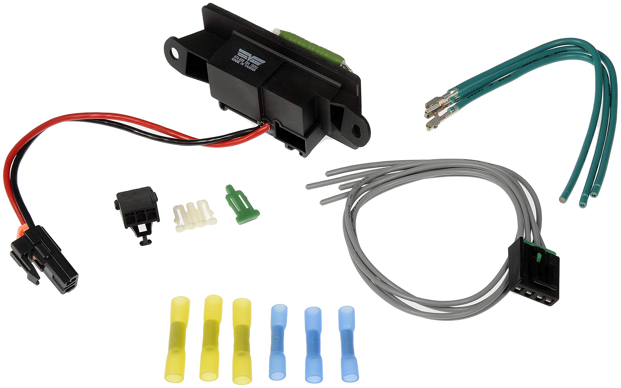 Ac Blower Fan HVAC Blower Motor Resistor For Ford E-Series & Super Duty ...