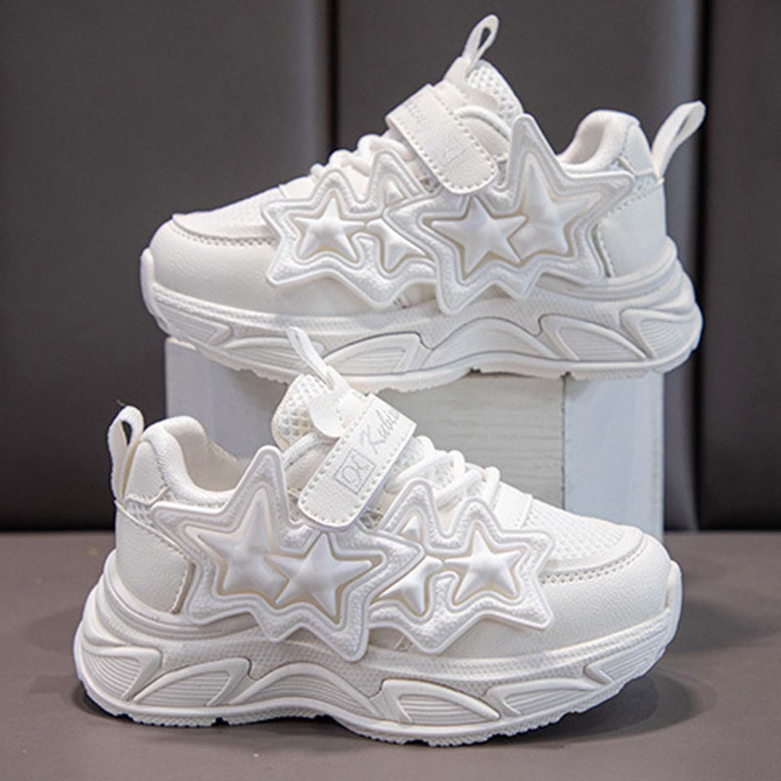 Genérico Zapatillas de Deporte niños niñas Casuales Frescas Diseño Moderno y Sencillo Resistente Duradero Práctico para el día a Antideslizante Transpirable Salidas diarias