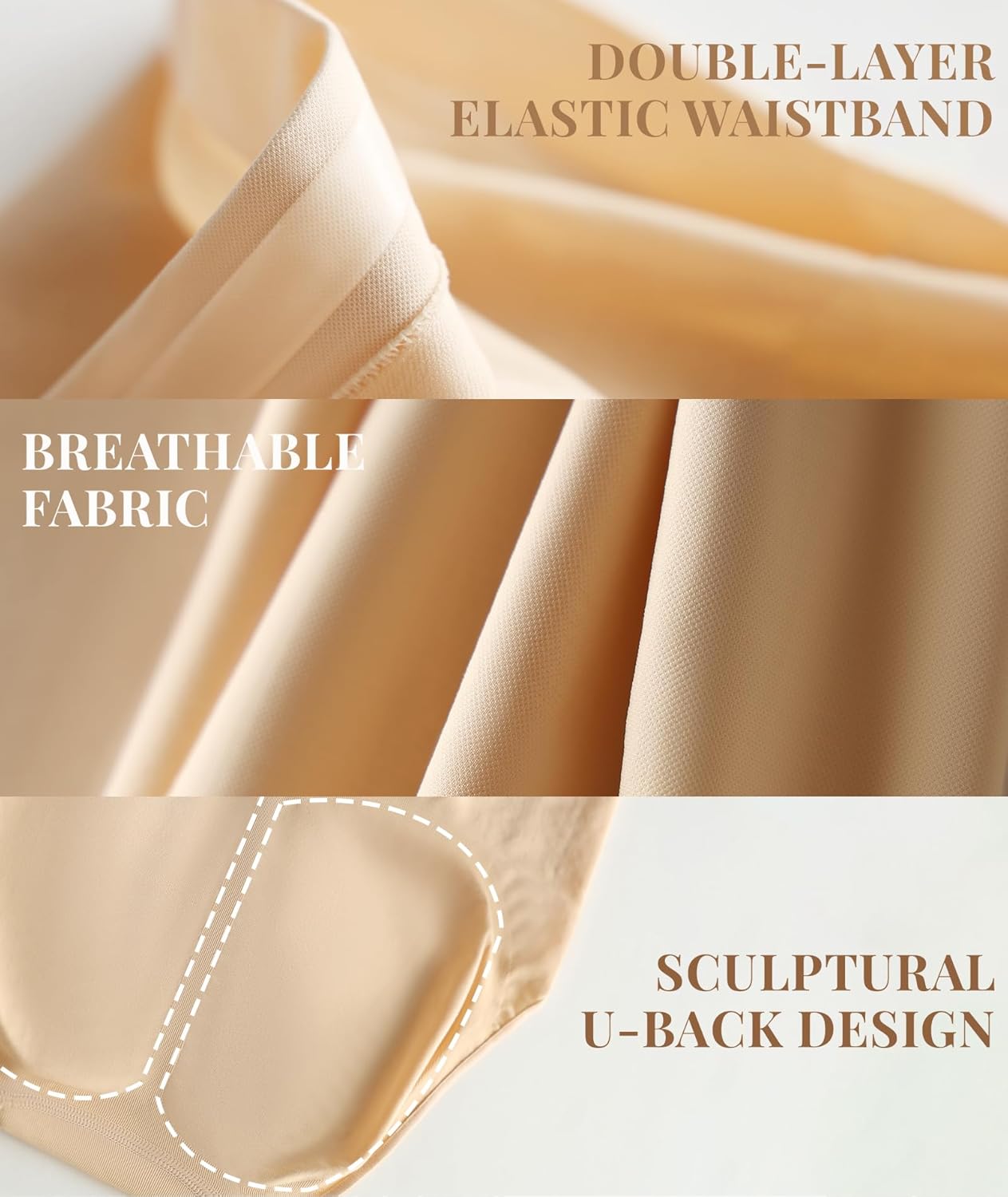 Tummy Control Shapewear Underwear for Women,Seamless Faja Body Shaper Briefs,High Waist Shorts Panties - Image 4