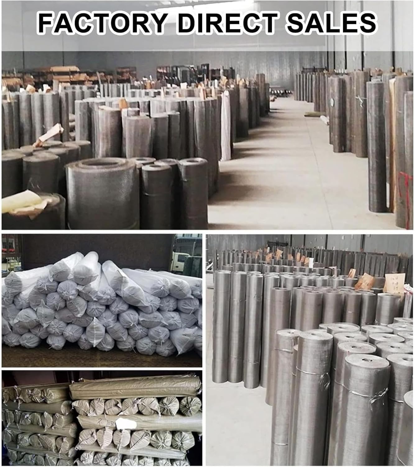 304 Woven Stainless Steel Mesh 250 Mesh Roll, Ultra Fine Screen Net, Metal Filter Cloth for Home Ventilation Filtration Repair Work