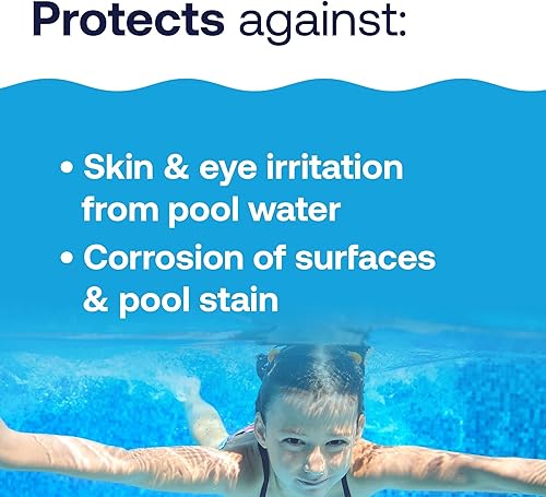 Miniatura 4 de HTH Pool Care pH abajo, reduce el pH, producto químico para piscina, 5 libras