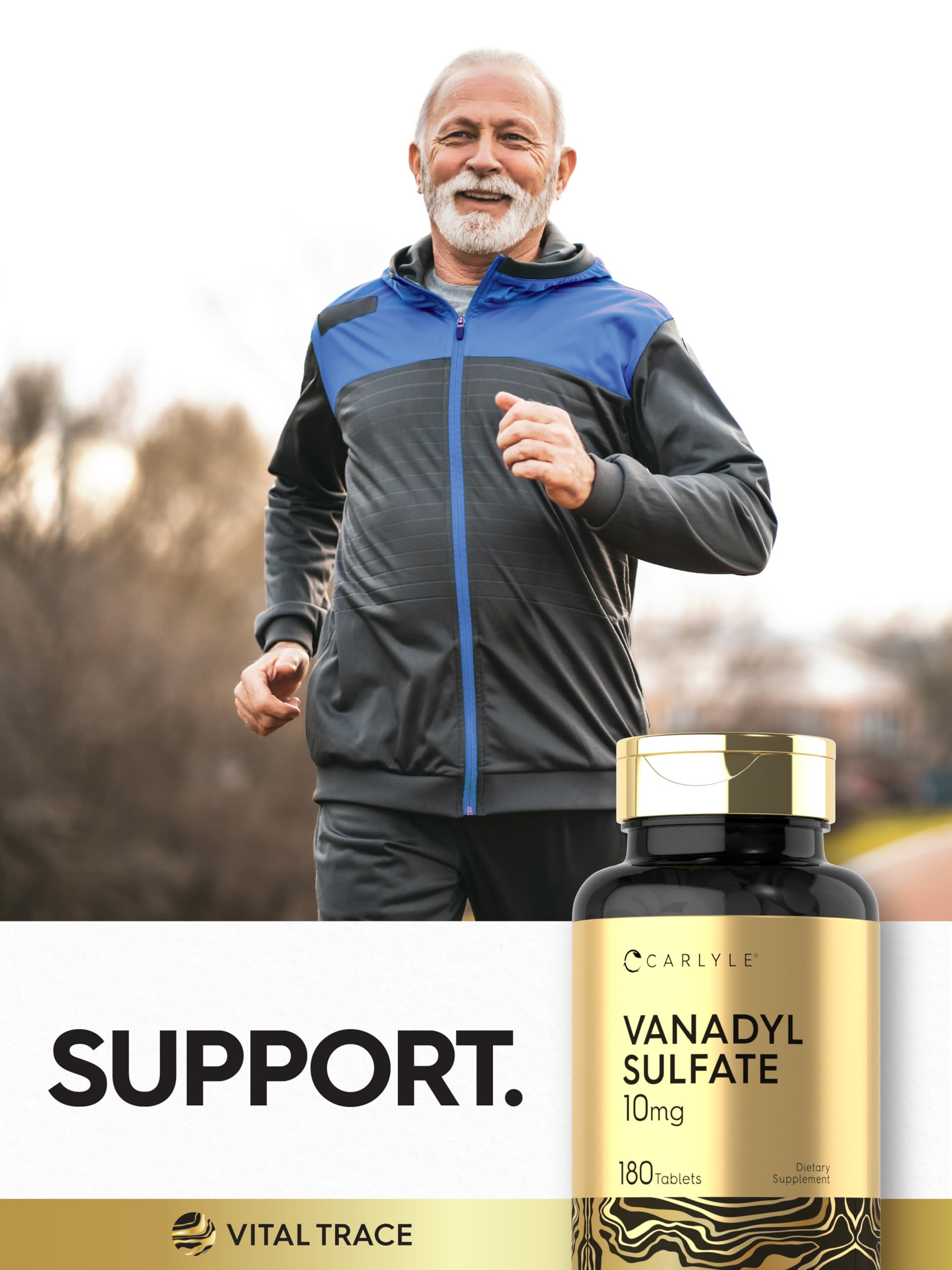 Carlyle Vanadyl Sulfate 10mg | 180 Tablet Capsules — Amazon image 6