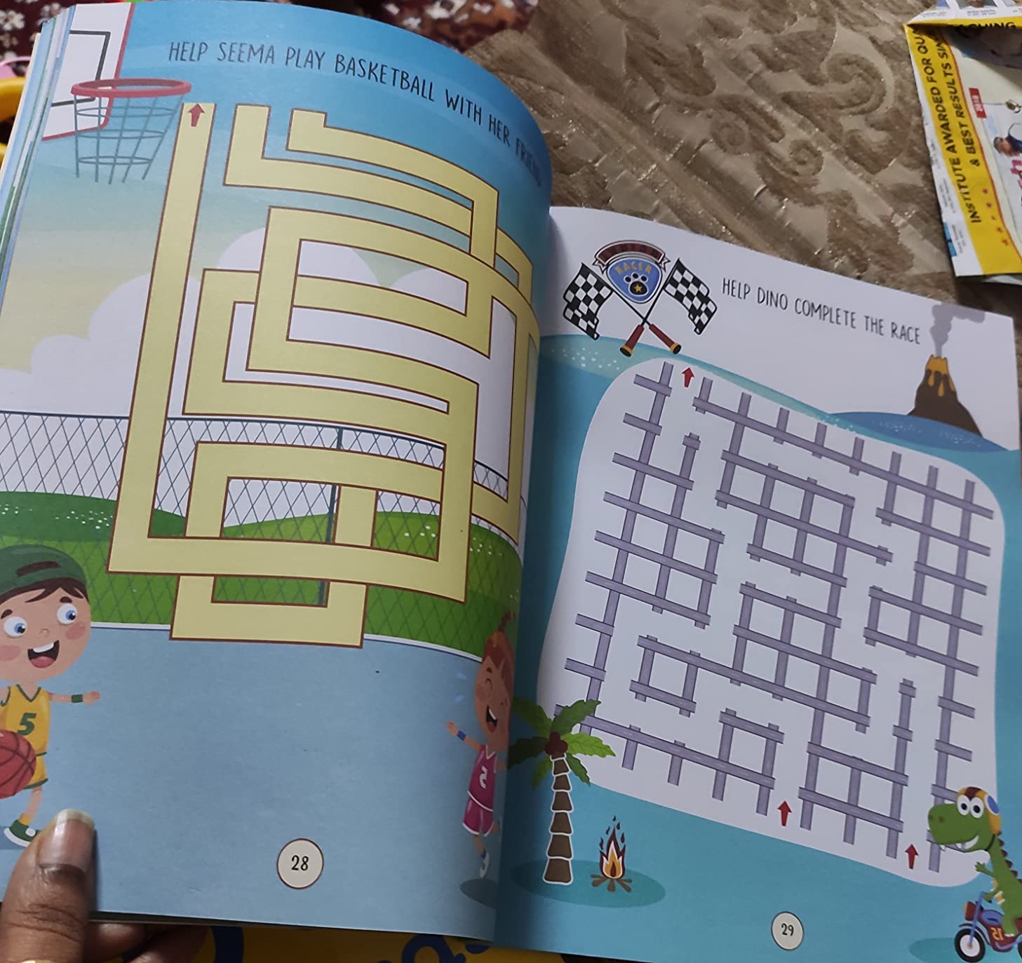 Activity Book for Kids - Mazes - 3 Years to 5 Years old - Early ...