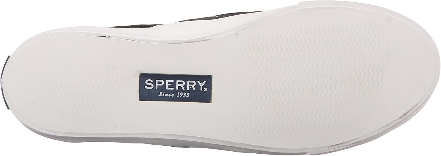 Sperry Top-Sider Women's Seaside Fashion Sneaker 5 Black