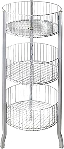 Miniatura 5 de Cesta de ahorro de 3 niveles, cesta de mercado, cesta de almacenamiento, cesta de almacenamiento de cocina, cestas de torre de baño, organización de