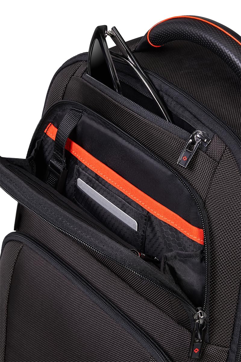 Samsonite Pro-DLX 5 Zaino per 15.6 Pollici Laptop 1.4 Kg Zaino Casual.20 l.44.5 cm, 15.6 Pollici (44.5 cm - 20 L), Nero (Black)