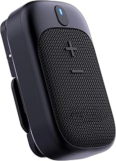 Portable Bluetooth Speaker Clip-On Compatible with Samsung Galaxy S25 S24 S23 S22 S21 S20/Edge/FE/+/Plus/Ultra Editions Z Flip6 Fold6/5/4/3/2 IPX5 Stereo & Mic Setup/ Magnet Mount/ 18 Hours+ Indoor/Ho