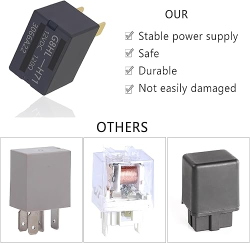 Miniatura 5 de Relé automotriz OEM # G8HL-H71 39794-SDA-A03, relé de 4 pines de 12 V compatible con Honda Accord Civic Odyssey CR-V, accesorios profesionales para