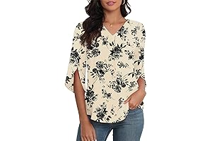 LAOLASI Womens Summer Chiffon Blouses: Refined Elegance for Every Occasion