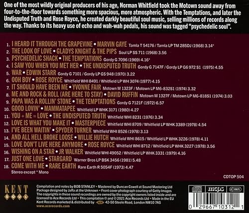 Miniatura 2 de Psychedelic Soul Produced By Norman Whitfield Various