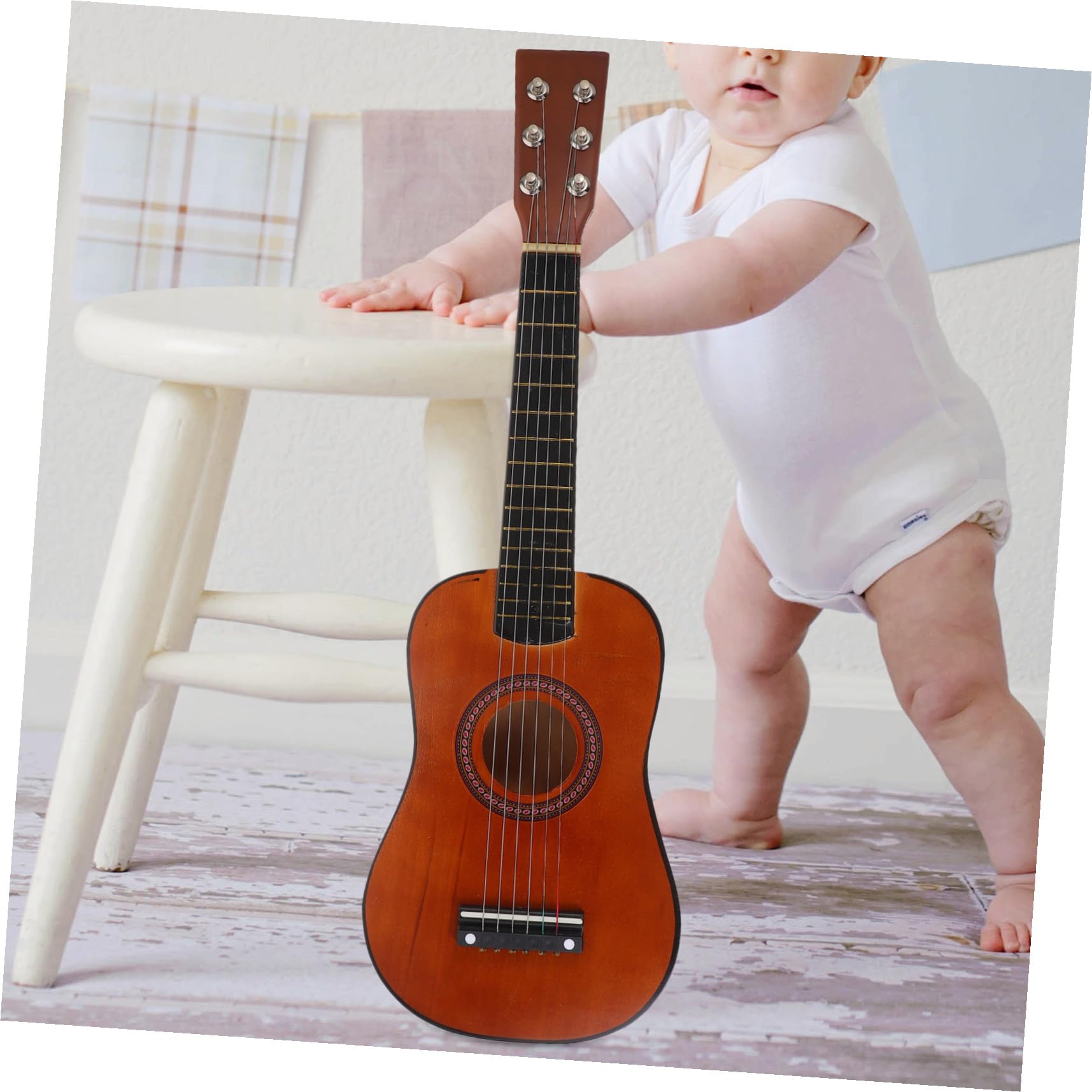 Guitarra de Madera para Niños 23 Pulgadas, Juguete Musical Educativo