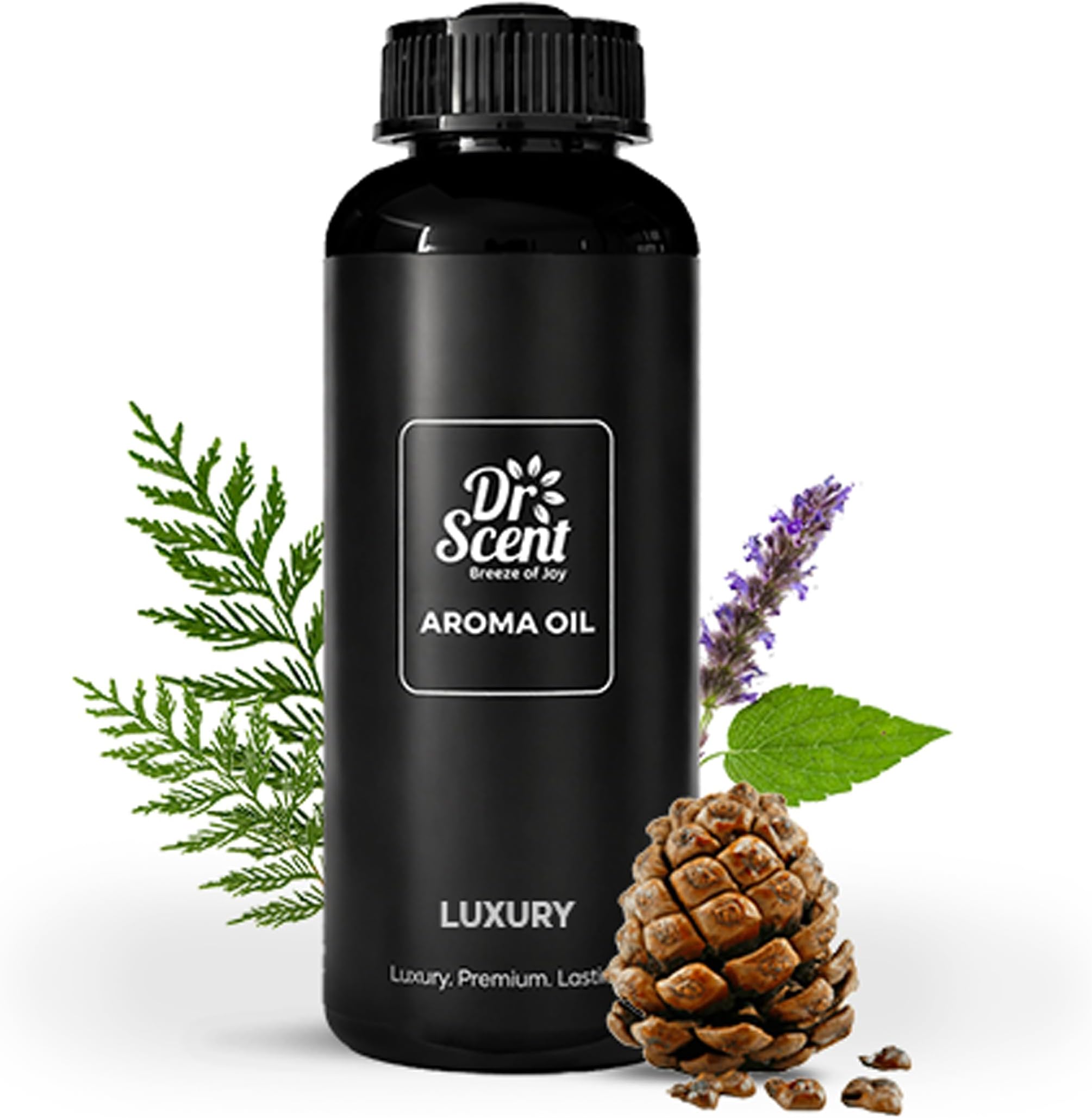 Diffuser Aroma Luxury 500 ml – Cedarwood & Velvet Cedar Blend with Patchouli Notes – Made in UAE