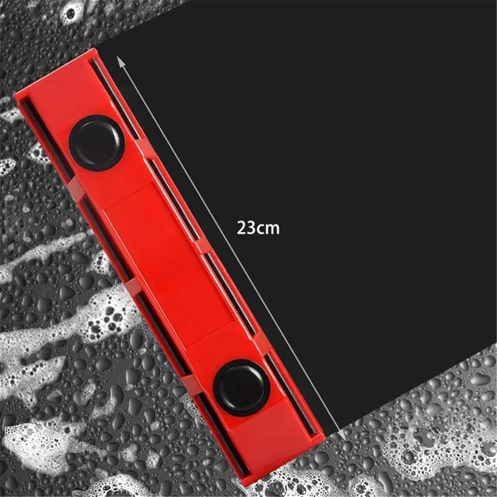 Limpiacristales magnético para cristales, limpiaparabrisas de doble cara, herramienta para la limpieza de cristales de automóviles y casas de rascacielos (20-28 mm)