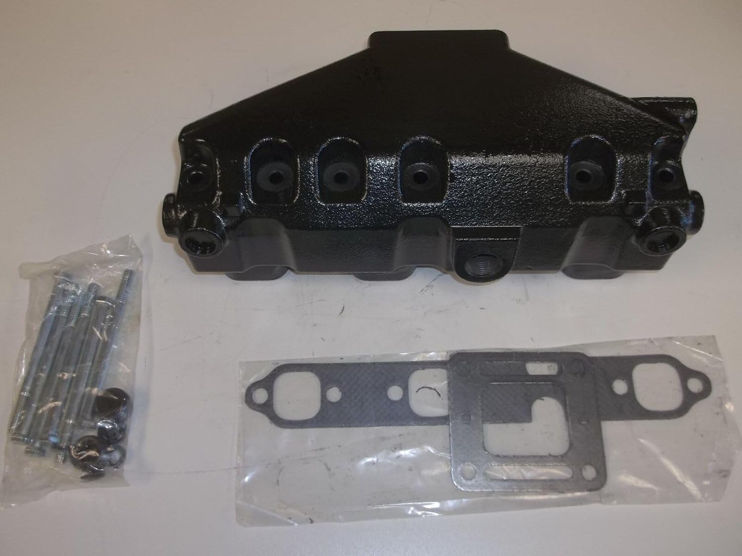 RPS Two Cast Iron Exhaust Manifolds Compatible with Mercruiser 4.3 V6 Engines 1983-2002, Replaces Part Numbers 99745, 99746, 99746A8, 99746A17