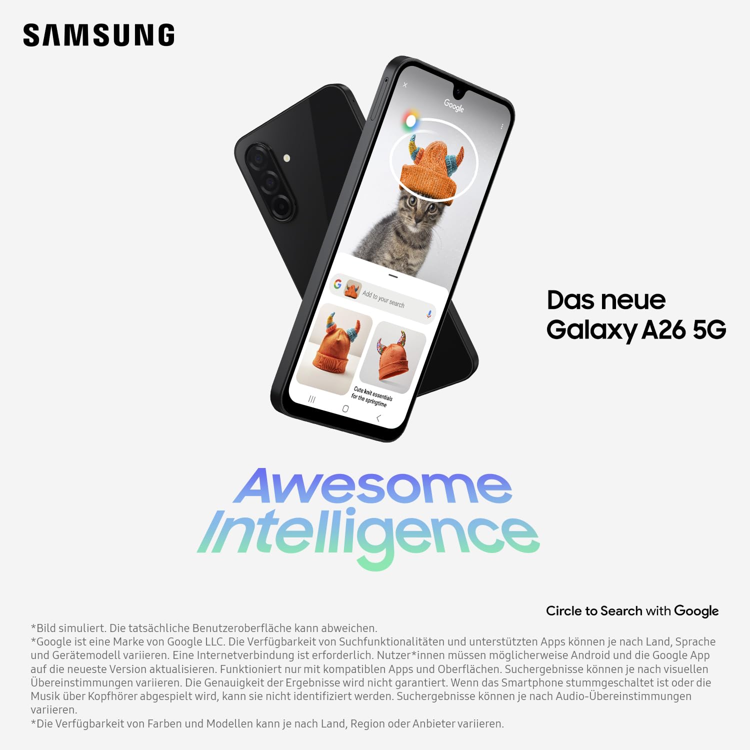 Samsung Galaxy A26 AI Smartphone ohne Vertrag 128 G – Bild 3