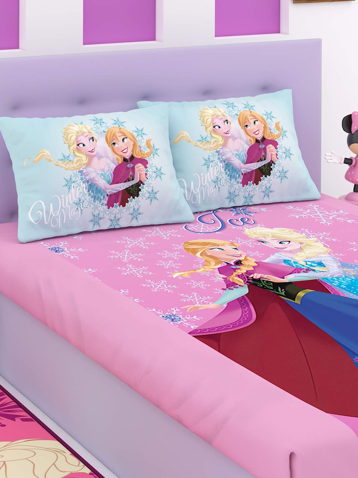 Disney Frozen Cotton Double Bedsheet 270 x 270 cm