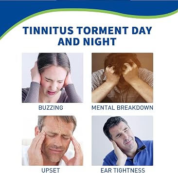 Tinnitus Relief Earrings,Tinnitus Relief Device Clip,Anti-Tinnitus Relief Ear Clip,2pc,Natural Tinnitus Treatment for Hearing Loss 1PC