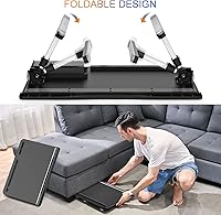 Vista 5 de Bandeja de cama para computadora portátil, escritorio para cama, mesa para computadora portátil, mesa para bandeja de cama, mesa para computadora