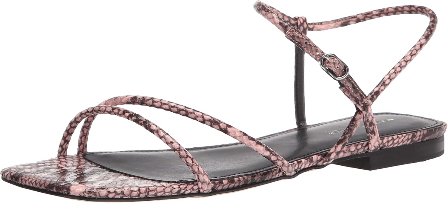 Amazon.com | Marc Fisher Women's Mikal Flat Sandal, Pink, 5.5 | Flats