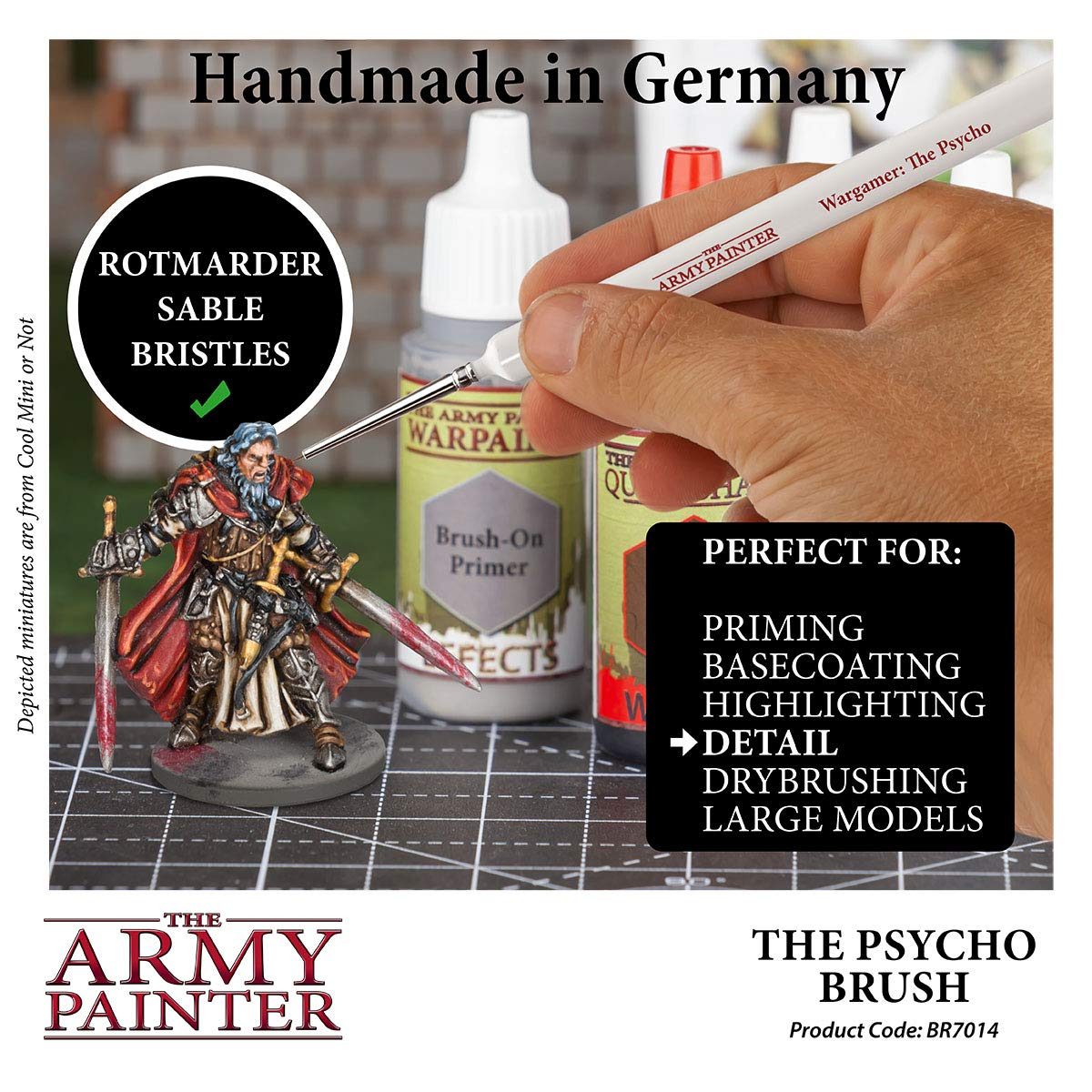 Army Painter BR7014 Wargamer Brush - The Psycho by Army Painter
