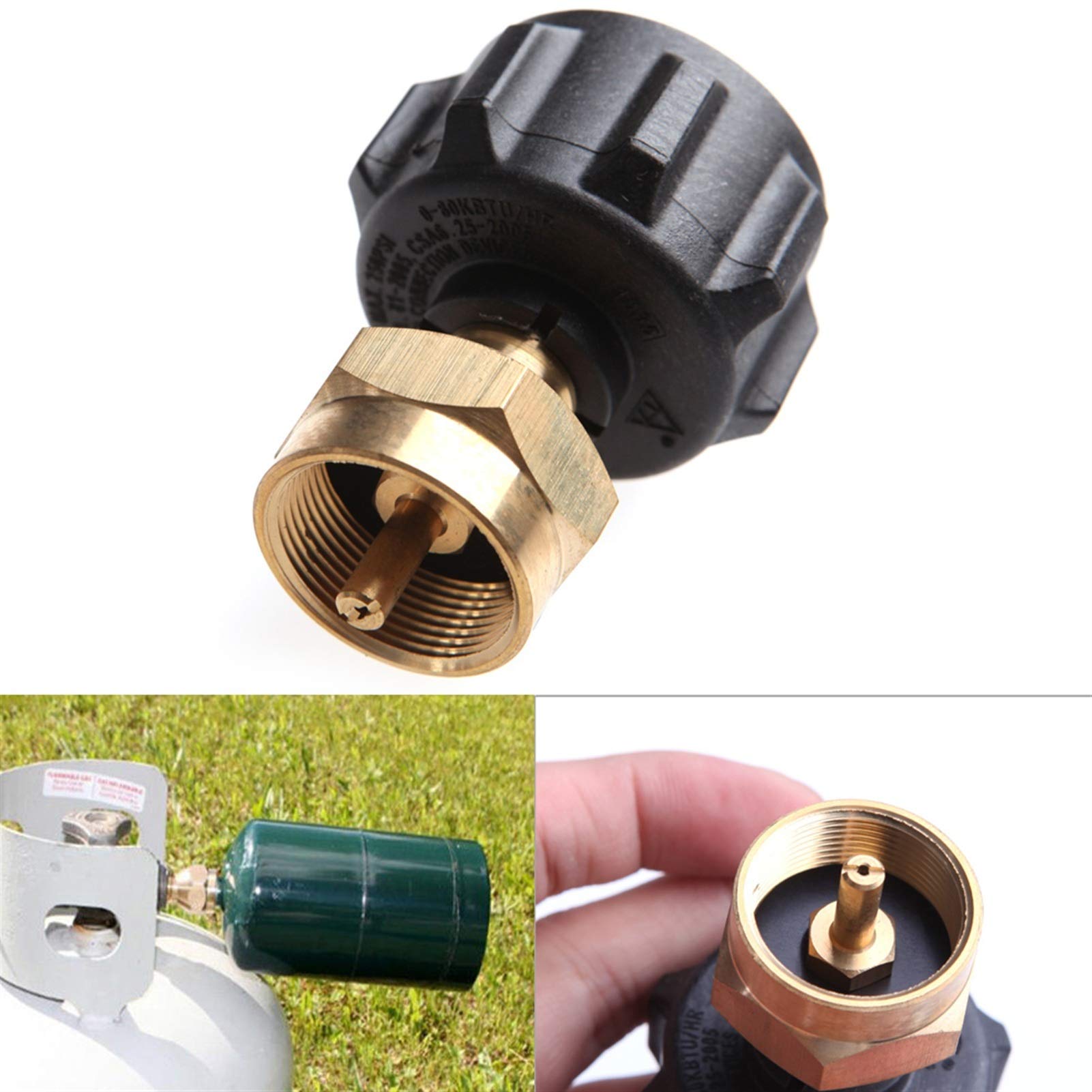 Adattatore e regolatore per propano da 0,8 m, adattatore universale per