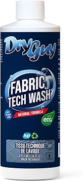 Fabric Tech Wash EcoFriendly, Highly Concentrated Cleaner for Technical Fabrics, Restores Waterproofing, Breathability & Performance