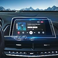 Vista 1 de Para vidrio templado brillante 2019 2020 2021 2022 2023 Cadillac XT4 y 2020 2021 2022 2023 2024 2025 2026 CT4 protector de pantalla táctil de 8