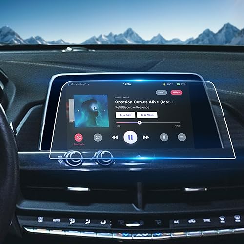 Miniatura 19 de Para 2 piezas de vidrio templado brillante 2024 2025 2026 VW Volkswagen Atlas protector de pantalla táctil y salpicadero - accesorios Atlas